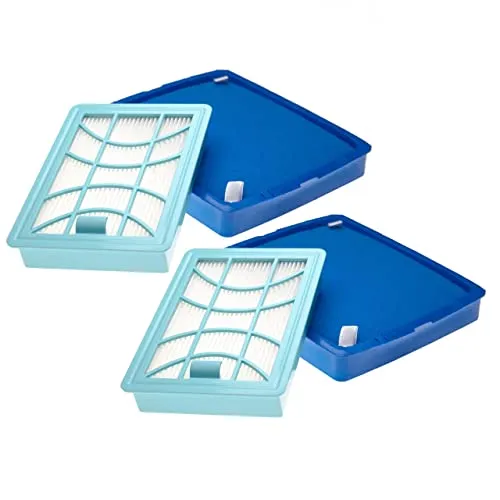 vhbw Filter-Set Ersatz für Philips CP0617+CP0616, FC8003/01 für Staubsauger