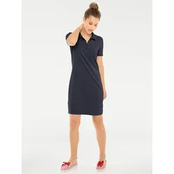 heine Strickkleid Polokleid in weiß von Heine