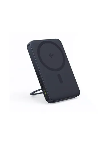 Baseus PicoGo Qi2 Powerbank - 5000 mAh Kabelloses Laden in Schwarz - Powerbank Akku mit 5000 mAh, ideal für kabelloses Aufladen unterwegs und in elegantem Design.