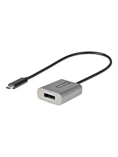 StarTech.com USB C to Displayport Adapter - 8K/4K 60Hz - DVI-HDMI-Adapter für hochauflösende Displays, unterstützt 8K 60Hz und 4K 60Hz, ideal für professionelle Anwendungen und Multimedia-Genuss.
