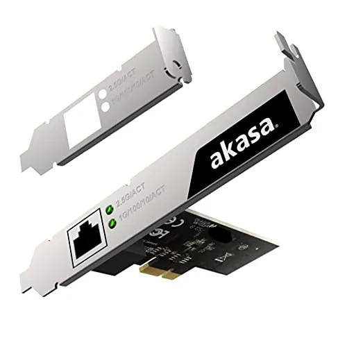 Akasa PCIe Netzwerkkarte, 2,5GB