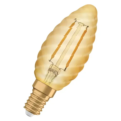 Osram E14 VINTAGE Filament LED Lampe in Kerzenform 1,5W wie 12W etra warmweiß