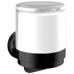 emco round Flüssigseifenspender in schwarz von Emco