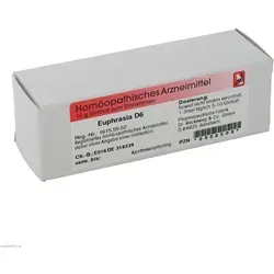 Euphrasia D 6 Globuli 10 g
