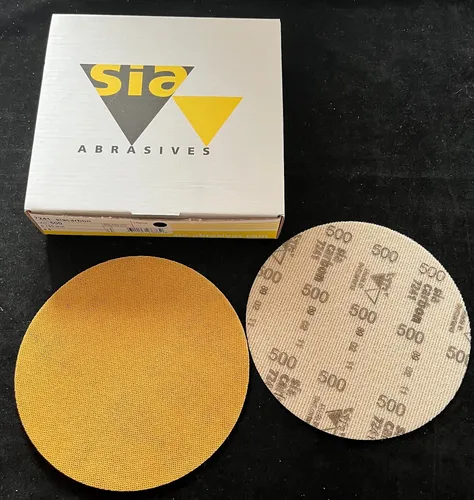 Sia Scheibe ohne Loch 7241 siacarbon ø 150 mm P500 10 x