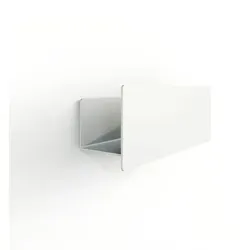 Metallbude Duschablage Shea 30 - praktische Ablage ohne Bohren - Kompakte Duschablage aus Aluminium in Weiß, ideal für die ordentliche Aufbewahrung von Duschutensilien. Einfach anzubringen, keine Bohrungen nötig!