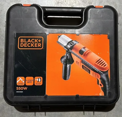 Black+Decker Schlagbohrmaschine 550 W KR554CRESK