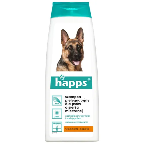 Happs Hundepflege Shampoo, 200 ml