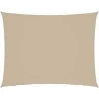 vidaXL Sonnensegel Beige 3x4,5 m aus Oxford-Gewebe in beige von vidaXL