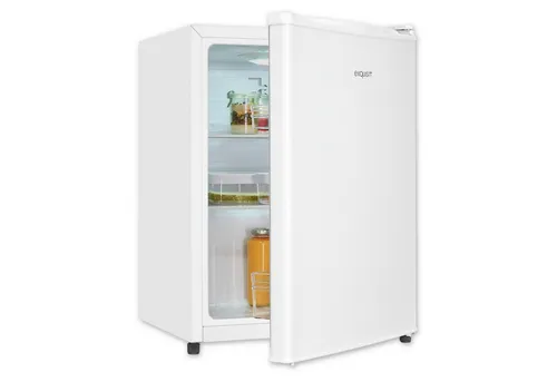 exquisit Kühlschrank KB560-V-091E, 62 cm hoch, 45 cm breit, verstellbare Glasablage, Türablage, Flaschenhaler