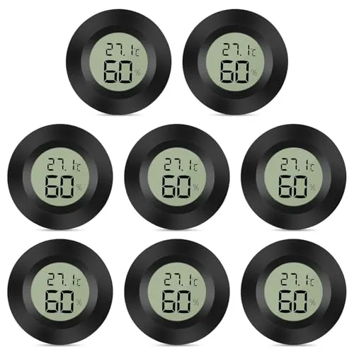 Thermometer Hygrometer Innen, Luftfeuchtigkeitsmesser Zimmerthermometer 8
