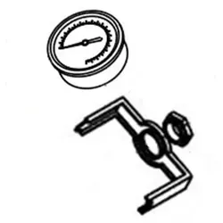 Kränzle 44362 Manometer 0-16 bar Durchm. 50 mm