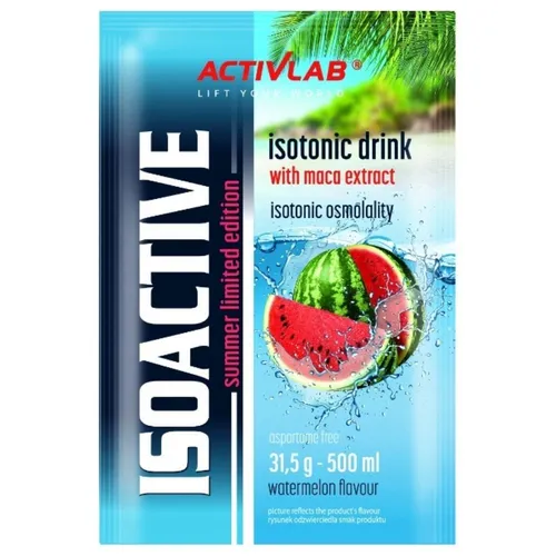 Activlab Isoactive Isotonic mit Maca, Wassermelone - 31,5 g