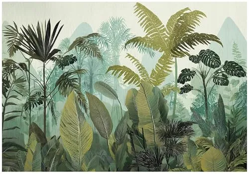 WallArena Vlies Fototapete Landschaft 400x280 cm, mehrfarbig,Wallarena