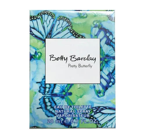 Betty Barclay Eau de Toilette Spray 20 ml – Pretty Butterfly - Fruchtig-blumiger Duft für Damen in praktischer 20 ml Größe. Ideal für unterwegs und sorgt für einen erfrischenden Auftritt.