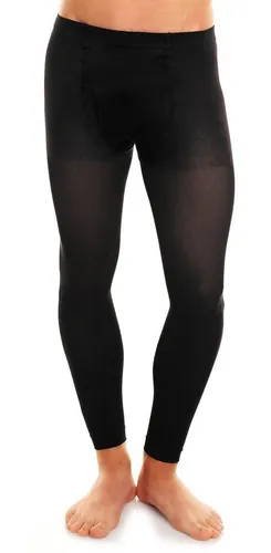 GLAMORY Leggings THERMOMAN 100 DEN - Hochwertige, blickdichte Leggings für Männer aus feiner Mikrofaser. Ideal für kalte Tage, bieten sie Wärme und Tragekomfort. Perfekt für den Herbst und Winter!