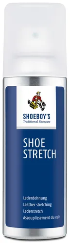 Shoeboys Shoe Stretch Lederdehnungsspray - Schuhpflege für mehr Komfort: Das 125 ml Spray dehnt Leder nachhaltig und beseitigt Druckstellen - ideal für neue oder enge Schuhe!