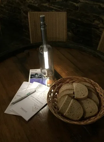 Bottle Light Flaschenlampe in silber von Bottlelight