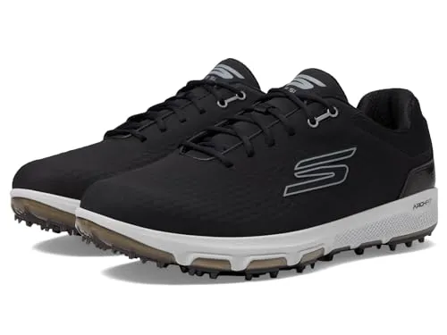 Skechers Herren Go Golf Pro 6 SL Golfschuh, Schwarz, 47 EU