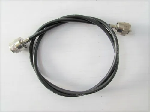 T193 Koaxial-Verbindungskabel 90 cm mit 2x PL259/6 Stecker