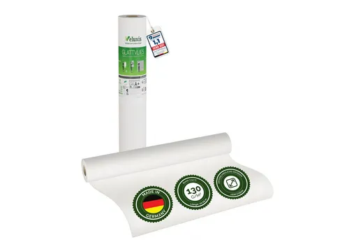 Veluxis Malervlies Veluxis® Premium Glatvlies, (1-St), überstreichbar, rissüberbrückend & formstabil