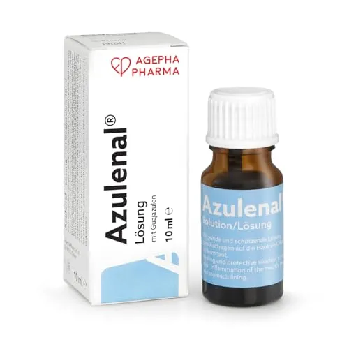 Azulenal Lösung mit Guajazulen