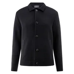 Strickjacke Hemdkragen MAERZ Muenchen blau, Größe 54 von MAERZ Muenchen