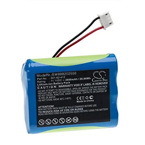vhbw Akku kompatibel mit PeakTech P 9020, P9020A, P9021 Messgerät (2600 mAh, 11,1 V, Li-Ion)