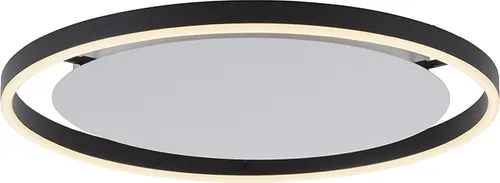 LED Deckenleuchte SITU, dimmbar, anthrazit, rund 50cm