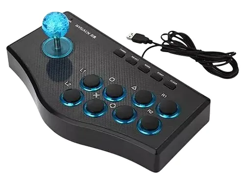 Produktbild KUBII Arcade-USB-Joystick ODARLIGHT – Retro Gaming Controller
