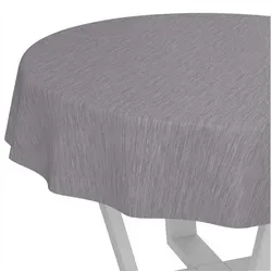 ANRO Tischdecke Wachstuchtischdecke Gartentischdecke Wachstischdecke (Einzelstück 1-tlg), Glatt Rund 120cm wasserabweisend grün Rund | Ø 120 cm x 120 cm x 120 cm x 0.25 mm