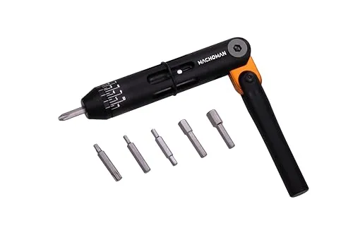 MACHOMAN Fahrradanzeige Torque Drive (2~10 Nm), CNC-gefrästes Aluminium, klappbarer Frip, kleiner und leichter zu transportieren (TWQ2426F)