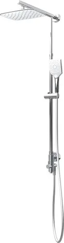 Schulte DuschMaster Rain White Style mit Umsteller in weiß von Schulte
