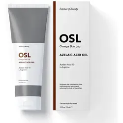 OSL Omega Skin Lab Gesichtspflege OSL Azelainsäure 10 % Anti-Hautunreinheiten-Gel mit L-Arginin, 75 ml –