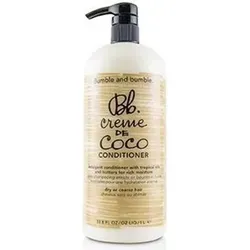 Bumble and Bumble Crème de Coco Conditioner 1000ml - Haarspülung mit feuchtigkeitsspendenden Inhaltsstoffen, ideal für trockenes Haar und sorgt für Geschmeidigkeit und Glanz.