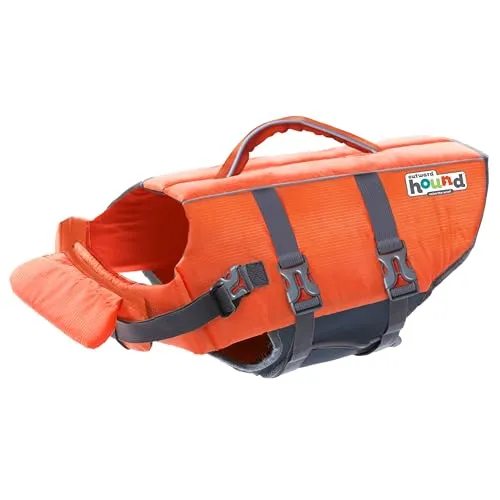 Kyjen 22019 Outward Hound Ripstop Quick Release Easy Fit Rettungsweste für Hunde, verstellbar, Größe S, orange