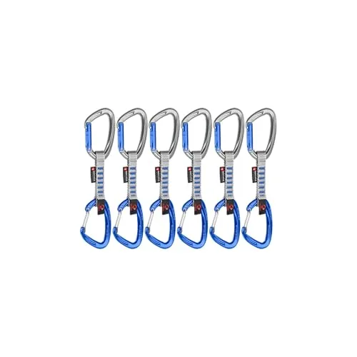 Mammut Crag Wire Indicator 10cm 6er Expressschlingen-Set - Kletterausrüstung mit 6 hochwertigen Expressschlingen, ideal für sicheres und effizientes Klettern dank robuster Konstruktion.