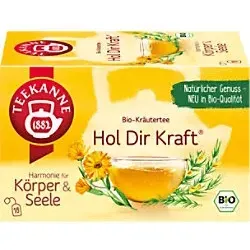 TEEKANNE Hol Dir Kraft BIO Tee 36 g 18 Stück