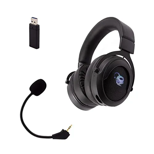 COOLBOX DEEPGAMING G01 PRO Headset - Gaming-Headset für PlayStation 4 mit 2,4 GHz Wireless-Konnektivität, abnehmbaren Mikrofon und ergonomischem Design für maximalen Komfort. Ideal für lange Gaming-Sessions.