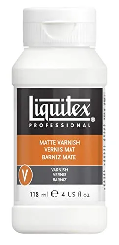 Liquitex 5204 Professional matter Firnis, Schlussfirnis für Acrylfarben