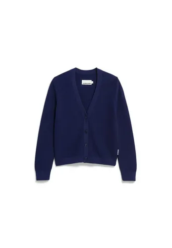 ARMEDANGELS Damen Strickjacke MENAAL aus Bio-Baumwolle - Bequeme Strickjacke im Regular Fit, hergestellt aus 100% Bio-Baumwolle. Nachhaltig produziert und ideal für jeden Tag.