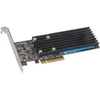Sonnet Fusion SSD M.2 2x4 PCIe Karte (FUS-SSD-2X4-E3S) - Zubehör für Festplatten, ermöglicht blitzschnelle Datenübertragungen und ist ideal für kreative Profis und Gamer.