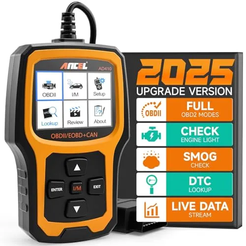 ANCEL AD410 OBD2 Diagnosegerät – Auto Fehlerspeicher Auslesen