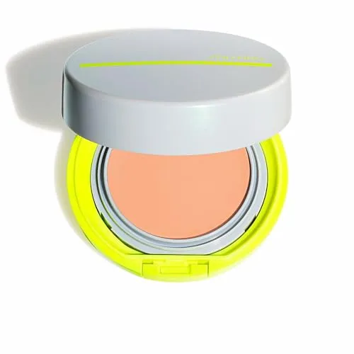 Shiseido Sports BB Compact Wet Force Quick Dry SPF50+ 02 Medium - 12 g - Puder mit Wet Force-Technologie, ideal für Sport und Outdoor-Aktivitäten, bietet starken Sonnenschutz und langanhaltenden Halt.