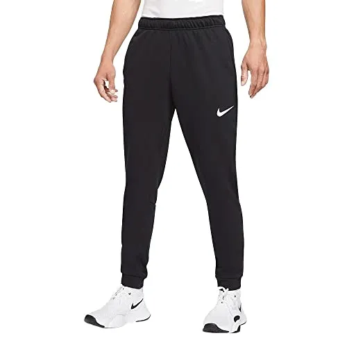 Nike DRI-FIT Tapered Trainingshose für Herren, schwarz
