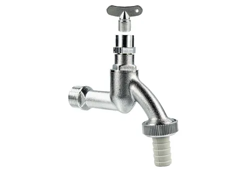 tecuro Auslaufventil Auslaufventil mit Steckschlüssel-Oberteil 1/2 bis 3/4 Zoll