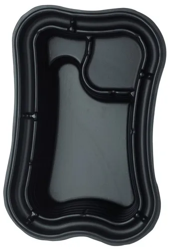 Oase Teichschale PE 750 - Robuste Teichschale aus Kunststoff, ideal für einfache Teichgestaltung mit vorgefertigten Formen und optimalen Pflanzenbereichen