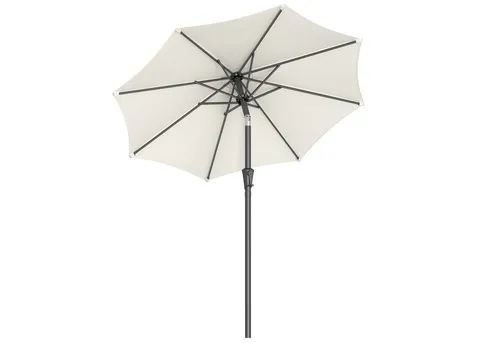 SONGMICS Sonnenschirm mit Kurbel, 200 cm, beidseitig neigbar, UPF 50+ - Genießen Sie entspannte Stunden im Freien mit dem SONGMICS Sonnenschirm. Der praktische Kurbelmechanismus und die 30° Neigbarkeit sorgen für optimalen Schatten. Ideal für Garten und Terrasse, robust und pflegeleicht!