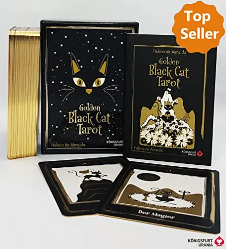 Golden Black Cat Tarot