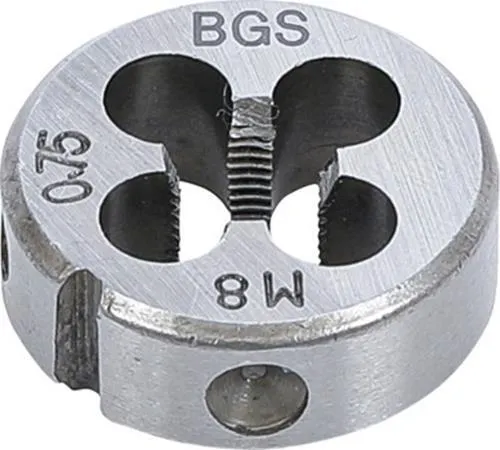 BGS-1900-M8X0.75-S Gewindeschneideisen M8 x 0,75 x 25 mm von BGS technic